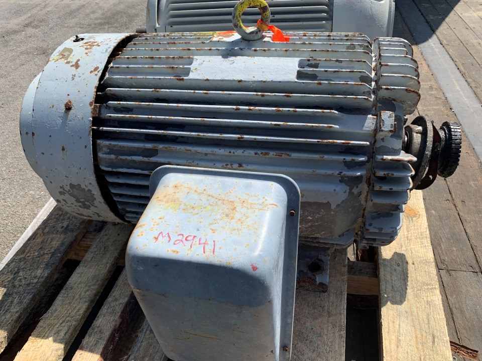 Toshiba 125 hp, 3530 rpm, electric motor, Transamerican Equipment Company